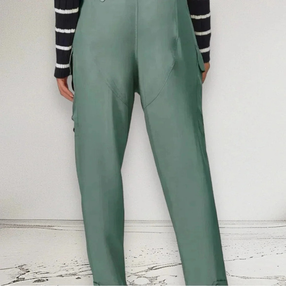 NEW EQUIPMENT FEMME Drop crotch Cargo Pants in Beige Size 8 - Picture 10 of 11